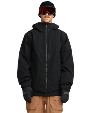 Volcom Snowboard Jacket - Brighton Full Zip Jacket (black