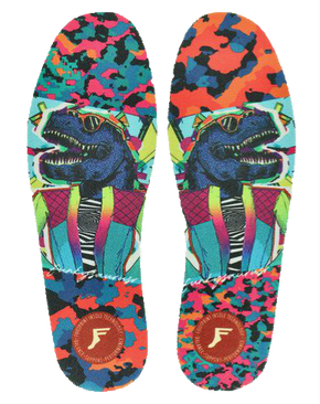 Footprint Insoles - Funkysaurus Flat Kingfoam Insoles