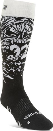 Thirty Two - Signature Merino socks (black/blue)