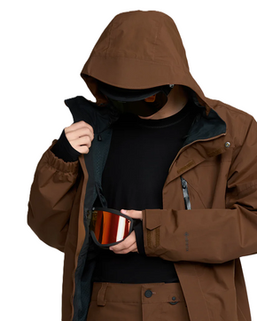 Volcom Snowboard Jacket - L Ins Gore-Tex (agave)