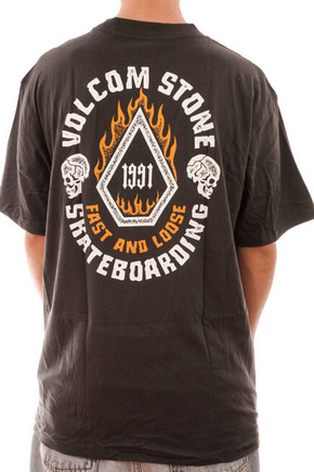Volcom T-Shirt - Skate Vitals Fast N Loose (stealth)