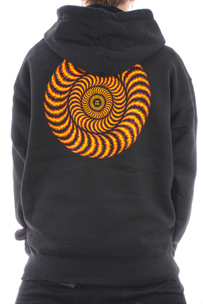 Spitfire Sweatshirt - OG Classic Flames (black/red/yellow)