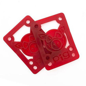 PIG Pads - 1/8" Soft Riser (red)
