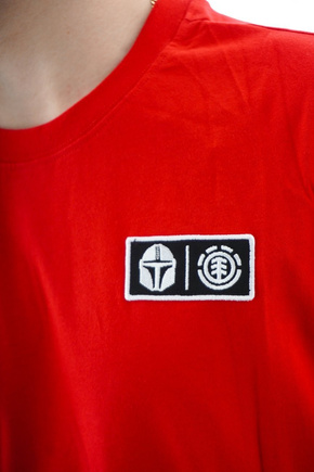 Element X Star Wars T-shirt - Mando fire red