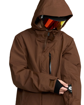 Volcom Snowboard Jacket - L Ins Gore-Tex (agave)