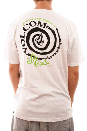 Volcom T-Shirt - V Ent The Garden Bsc (white)