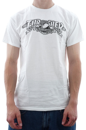 Thrasher - Mag Banner T-shirt (white)