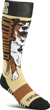 Thirty Two - Signature Merino socks (black/brown)