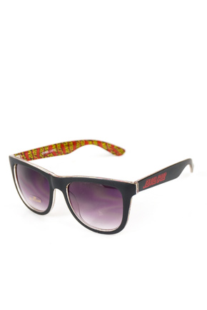 Santa Cruz Glasses - Multi Classic Dot Sunglasses (black)