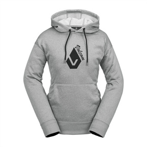 Volcom women's snowboard sweatshirt - Core Hydro HD (heather grey)