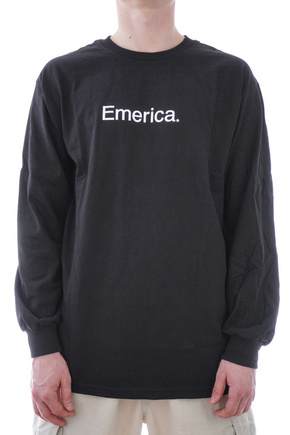 Emerica Longsleeve - Eff Corporate (black)