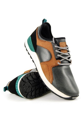 Etnies boots - Cyprus Scw (black/brown/green)