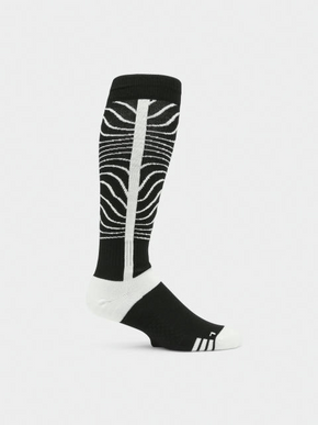 Volcom Socks - Heavy Over The Calf (black/white)