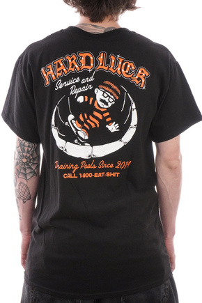 Hard Luck T-Shirt - Pool Service (black)