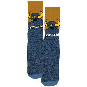Toy Machine socks - Furry Monster (slate)