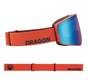 Dragon PXV2 Goggles - Flame Lumalens Blue Ionized & Lumalens Light Rose Lens