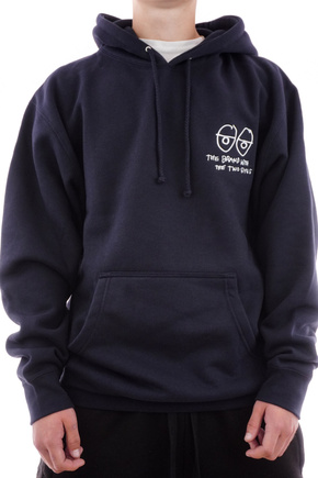 Krooked Sweatshirt - Two Eyes Emb (navy)