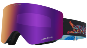 Dragon R1 OTG Goggles - Predator Lumalens Midnight & Lumalens Rose Lens