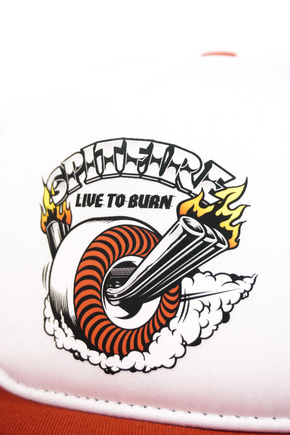 Spitfire baseball cap - Burnout Snap (black/red/white)