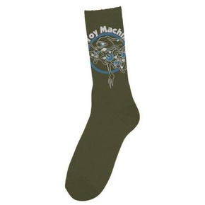 Toy Machine socks - Pizza (army)