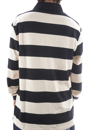 Spitfire Longsleeve - Bighead Rugby Geary off white/black