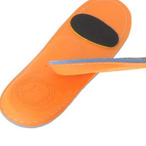 Footprint Insoles - Orange Camo Kingfoam Orthotic 