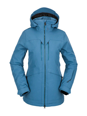 Volcom women's snowboard jacket - WMN Shelter 3D Stretch (petrol blue)