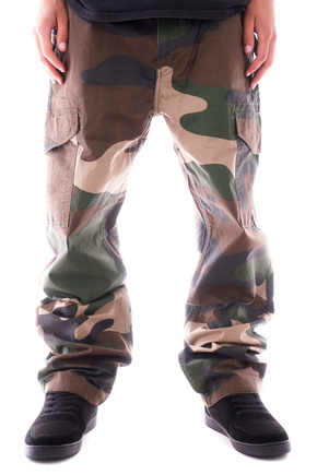 DGK Pants - O.G.S Cargo pants (big woods camo)