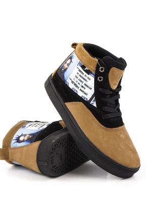 Footprint Footwear - ODB x FP Substance midtop (black/tan) shoes