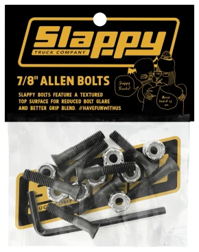 Slappy Assemblers - Allen Bolts Hardware (black)