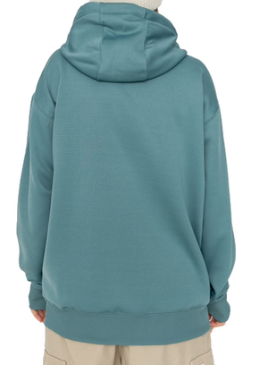Volcom women's snowboard sweatshirt - Riding Hydro P/O (heather grey)
