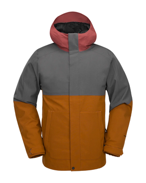 Volcom Snowboard Jacket - Brighton Full Zip Jacket (caramel