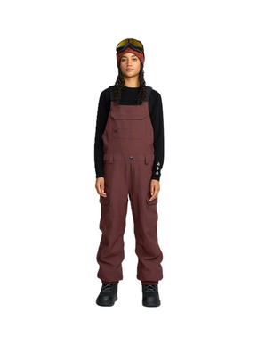Volcom women's snowboard pants - Creston 3d Stretch bib overall (balsam)