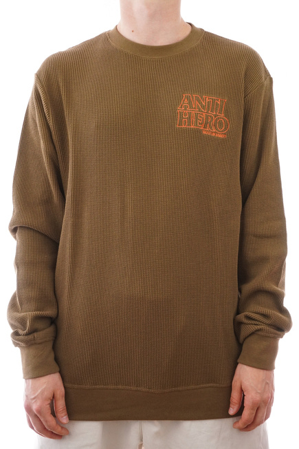 Bluza Antihero -  Crew Lil Hero (brown)