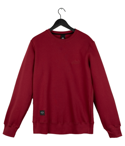 Bluza Elade - Crewneck handwritten mini logo (maroon)