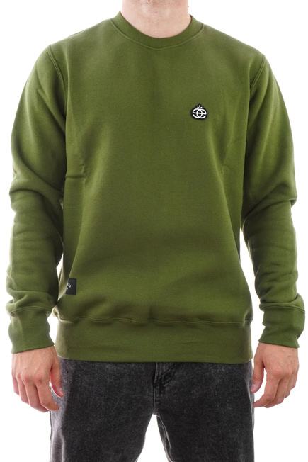 Bluza Elade - Crewneck icon mini logo (olive)