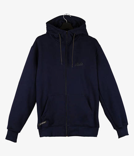 Bluza Elade - Zip Hoodie Handwritten (navy blue)