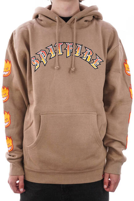 Bluza Spitfire - HD Old E BigHead FL SL (sand)