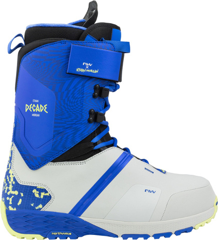 Buty snowboardowe Northwave - Decade Pro (light grey/electric blue)