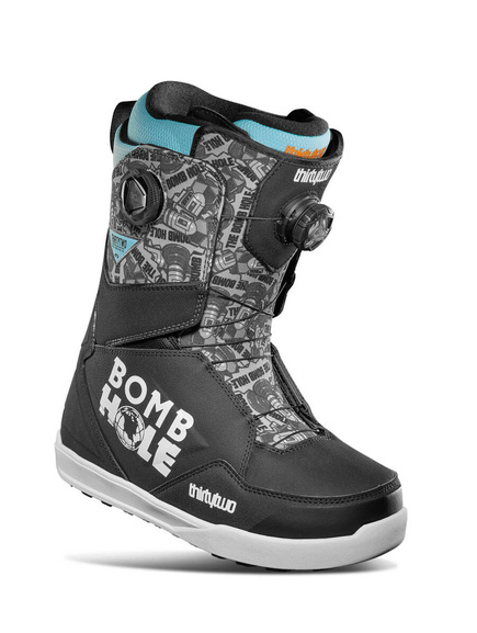 Buty snowboardowe ThirtyTwo - Lashed Double Boa x Bomb Hole (black/white)