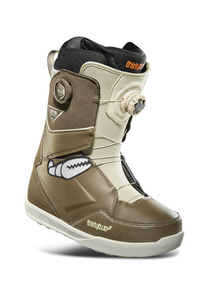 Buty snowboardowe ThirtyTwo - Lashed Double Boa x Crab Grab (brown/tan)