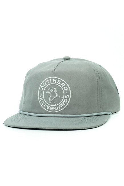 Czapka z daszkiem Antihero - Basic Pigeon Round (grey)