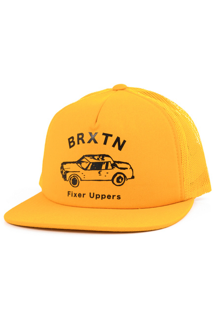 Czapka z daszkiem BRIXTON - Fixer Mp Mesh Cap (golden glow/golden glow)