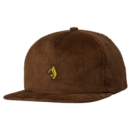 Czapka z daszkiem Krooked - Shmoo (brown/gold)