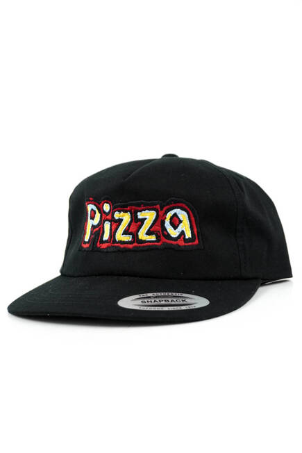 Czapka z daszkiem Pizza - Deaf Snapback (black)