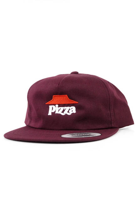 Czapka z daszkiem Pizza - Logo Hat (burgundy)