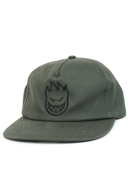 Czapka z daszkiem Spitfire - Bighead snapback (charcoal/black)