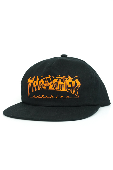 Czapka z daszkiem Thrasher - Pigeon Mag  Snapback (black)