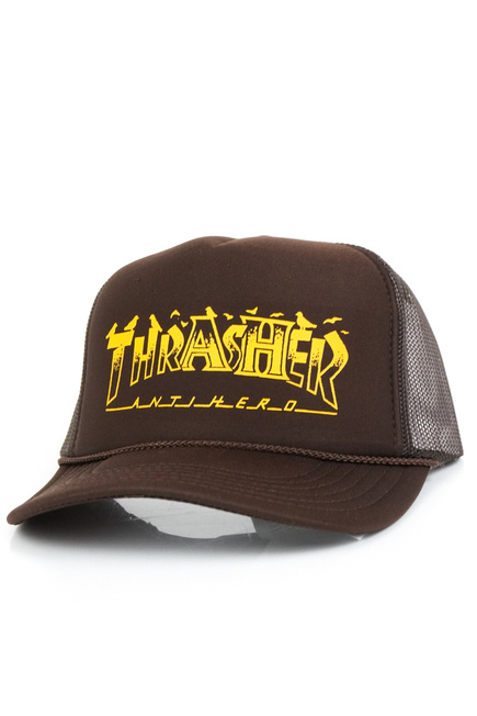 Czapka z daszkiem Thrasher - Pigeon Mag Trucker (brown)