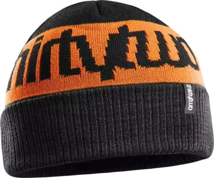 Czapka zimowa Thirty Two - Double Beanie (black/orange)